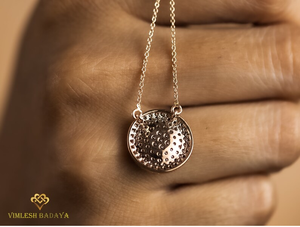 Elegante Collar de Diamantes de Oro Sólido, Delicado Collar Minimalista con Diamantes Cultivados en Laboratorio, Collar en Capas para Novias y Aniversarios - Product Image 5