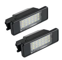 رقم المعدات الأصلي 6340G9 6340A5 سيارة الأبيض 18smd لوحة ترخيص led ضوء المصباح ل بيجو 308 307 3008 سيتروين c2 c3 c4 c5 c6