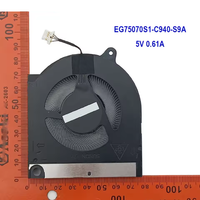 Kipas Pendingin CPU GPU Laptop DC 5V untuk Dell G16 7630 7635 G15 5530 Pendingin Notebook Gaming Radiator EG75070S1 C950 C960 C930 C940