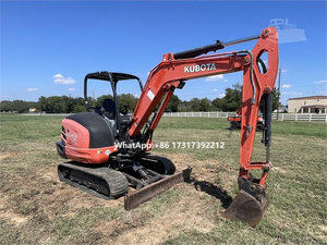 Offre d'usine en gros : Excavatrices compactes de marque supérieure Kx040-4 pour la construction, à vendre - Product Image 3