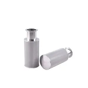 Cartouche filtrante à mailles frittées de qualité alimentaire en acier inoxydable ZHEHAN 316/ 316L pour filtre à eau domestique