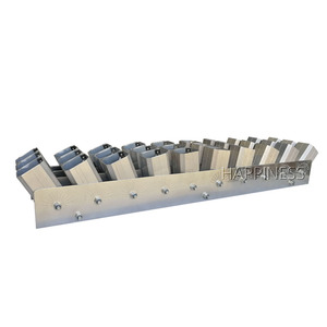 Bonheur 2 pouces 30 coups (10*3) supports de <span class=keywords><strong>mortier</strong></span> de feux d'artifice bougies romaines présentoir de feu d'artifice en aluminium - Product Image 2