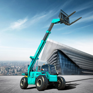공장가 텔레스코픽 포크리프트 SWTH3915 4x4 구동 텔레스코픽 핸들러 리프팅 높이 14.46m - Product Image 5