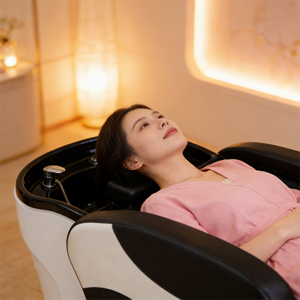 专业电动头疗按摩床液压洗头台洗发盆适用于沙龙美容诊所设备 - Product Image 6