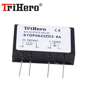 Sydp PCB loại SSR 4A 5A 6A 7A 4amp 5amp 6amp 7amp DC để AC SSR trạng thái rắn tiếp sức - Product Image 3