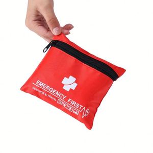 Trousse de premiers secours compacte, équipement de survie en plein air, sac médical portable, kit d'urgence pour le camping et la randonnée, personnalisable - Product Image 3