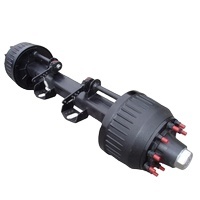 Nhiệm Vụ Nặng Nề Bán Phụ Tùng Xe Tải Trục Treo Cho Rơ Moóc Ejes De Remolque Vòng Vuông Bán Trailer Phía Sau Trailer Xe Tải Trục - Product Image 2