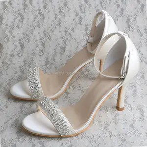 Zapatos de novia personalizados, marfil