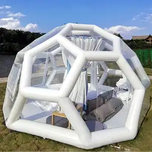 2021 핫 세일 인기있는 투명 풍선 버블 텐트 캠핑 야외 엔터테인먼트