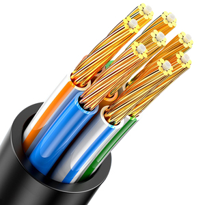 สายแพทช์อีเธอร์เน็ต Cat6A UTP แบบบางพิเศษจากโรงงาน OEM ขนาด 32AWG ทองแดงเปลือย RJ45 สายแลนเน็ตเวิร์ก ความยาวตามสั่ง ปลอกหุ้ม PVC - Product Image 5