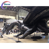 Dragón Zenith Inflable Gigante Realista para Decoración de Eventos