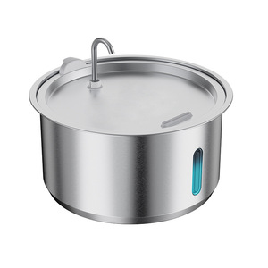 For New Charge 304 Stainless Steel <strong>Pet</strong> Water Dispenser 11L Automatic Circulation Filtered Fresh Water Solid Cat Dog Drinking - Product Image 1