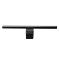 Barre lumineuse LED RGB double pour moniteur, température de couleur réglable (3000-6000K), design anti-reflet, synchronisation musicale, intensité variable pour le travail et le gaming