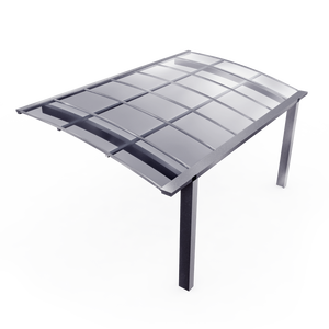 Nhôm Carport Rửa Xe Nơi Trú Ẩn Với Mái Polycarbonate - Product Image 5