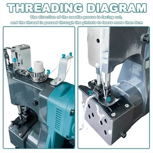 Factory wholesale 21V cordless battery bag sealing <b>sewing</b> machine - Product Image 4