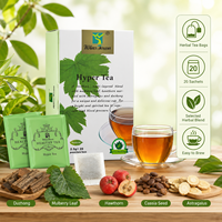 C26 Hyper Tea Sachets de Tisane aux Herbes Duzhong, Feuille de Mûrier, Aubépine, Graine de Cassia, Astragale – 20 Sachets – Infusion Facile – Mélange Quotidien de Tisanes