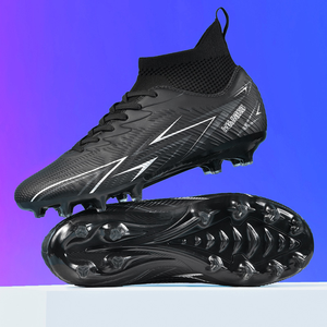 Chaussures de football de grande taille pour hommes, légères, respirantes, à crampons longs, pour l'extérieur, antidérapantes, chaussures de football professionnelles pour jeunes - Product Image 1
