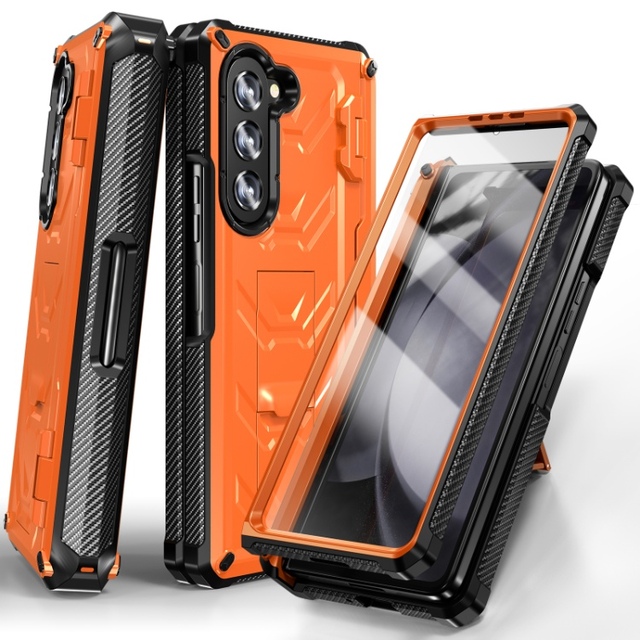 New Luxury Fashion Cell Mobile Phone Cover Case for Samsung Galaxy Z Fold 5 Case Cover