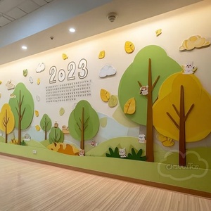 Decoración <span class=keywords><strong>de</strong></span> Pared para Jardín <span class=keywords><strong>de</strong></span> Niños Chiquitos, Diseño <span class=keywords><strong>de</strong></span> Pasillo, Decoración <span class=keywords><strong>de</strong></span> Área <span class=keywords><strong>de</strong></span> Lectura, Imagen <span class=keywords><strong>de</strong></span> <span class=keywords><strong>Maestra</strong></span>, Tema Educativo, Decoración <span class=keywords><strong>de</strong></span> Dormitorio Escolar - Product Image 3