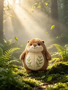 Peluche Mostro Carino Wind Grain, Bambola Morbida Imbottita, Compagno di Sonno per Bambini, Design Personalizzato - Product Image 6