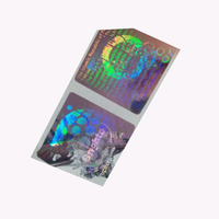 Etiqueta de holograma 3d personalizada de múltiples capas, pegatina