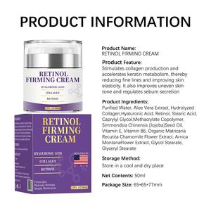 Private Label Oil Free 50ML Moisturizing Brightening Anti-Aging Wrinkle Hyaluronic Acid Retinol Firming Neck Face <strong>Cream</strong> - Product Image 3