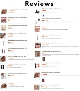 Nicht trocknender kuss fester Goldrohr veganer matter fester Lippenstift mit Handelsmarke - Product Image 5