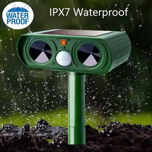 Controllo dei parassiti deterrente per animali da giardino ricaricabile impermeabile ad ultrasuoni per animali selvatici per cantieri agricoli - Product Image 6