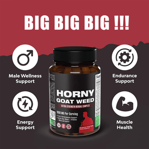 Kapsul Ekstrak Horny Goat Weed Kompleks, Kapsul Maca Root untuk Meningkatkan Energi dan Stamina untuk Pria dan Wanita - Product Image 2