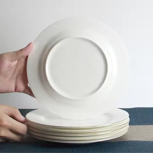 Service à thé et café en céramique blanche élégante-Design ovale personnalisable | Idéal pour les hôtels de luxe, les événements de mariage et les repas haut de gamme - Product Image 5