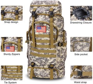 Kit de survie professionnel et grand sac à dos de camping, trousse de premiers soins pour l'aventure, accessoires de randonnée en plein air - Product Image 5