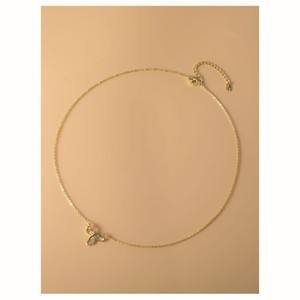 Conjunto de collar y pendientes con lazo de perlas brillantes, aleación de cobre, microincrustaciones, regalo, joyería de moda - Product Image 4