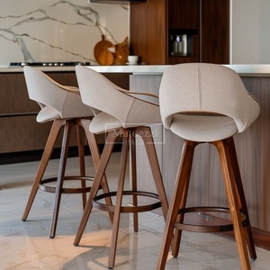 Taburete <span class=keywords><strong>de</strong></span> Bar Minimalista <span class=keywords><strong>para</strong></span> el Hogar, Silla Alta <span class=keywords><strong>de</strong></span> Bar, Juego <span class=keywords><strong>de</strong></span> Muebles <span class=keywords><strong>de</strong></span> Bar, Taburete <span class=keywords><strong>de</strong></span> Bar Nórdico <span class=keywords><strong>de</strong></span> Tela y <span class=keywords><strong>Madera</strong></span> <span class=keywords><strong>para</strong></span> <span class=keywords><strong>Cocina</strong></span> - Product Image 3