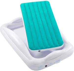 带儿童安全保险杠的便携式充气床 - Product Image 1