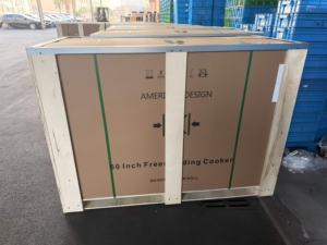 60 pouces. 9,26 Cu. Ft. Cuisinière à gaz double avec 10 brûleurs, 2 fours à convection à gaz, autoportante, noire, revêtement PVD - Product Image 6