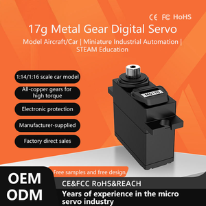 Micro Servo Digital de Alto Torque con Engranajes Metálicos para Drones RC, Cámaras, Gimbals, Modelos de Aviones, Brazos Robóticos y Sistemas de Control - Product Image 4