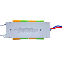 Contrôleur de marche d'escalier avec capteur LED, 12V 24V 32 canaux, éclairage nocturne extérieur PIR, variateur d'intensité, bande flexible monochrome ABS IP