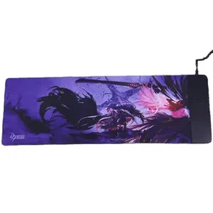 Accept customization Environmentally friendly Gaming Mouse Mat Wireless Charging Natural Rubber Mouse Pad