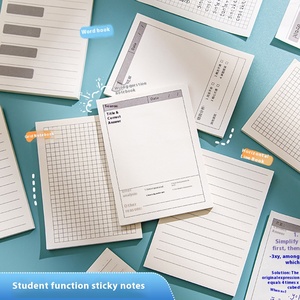กระดาษโน๊ตติดกาวสำหรับการแก้ไขข้อผิดพลาดในคณิตศาสตร์เอกสารสอบจีนและอังกฤษสำหรับนักเรียน - Product Image 3