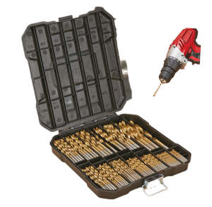 99 Piece Straight Shank High Speed Steel Black Oxide 6mm Diameter <b>Drill</b> <b>Bits</b> Set High Speed Steel <b>Drill</b> <b>Bits</b> Set - Product Image 2