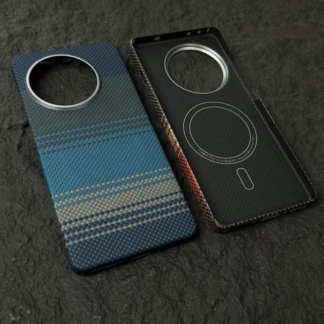 Luxury Tough Real Aramid Fiber Shockproof Magnetic Frosting Phone Case OnePlus Ace 5 Pro High Quality Protective Mobile Cover