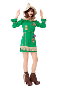 Vestido <span class=keywords><strong>de</strong></span> Halloween para mujer, <span class=keywords><strong>espantapájaros</strong></span>, Sexy - Product Image 4