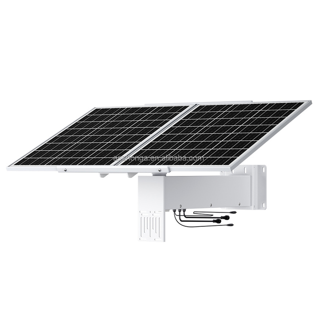 Solar System Off-grid Energy Storage System Lithium Battery for Home Farm Island Outdoor 4G Router Lighting Surveillance Camera