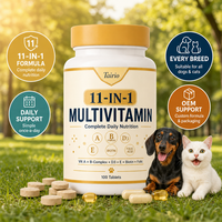 Complément multivitaminé 11 en 1 pour chiens, formule nutritionnelle complète et équilibrée, comprimés, 100 unités, soins quotidiens, OEM