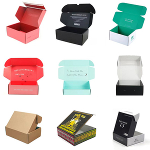 Cajas de correo personalizadas cartón kraft embalaje caja de cartón para <span class=keywords><strong>ropa</strong></span> papel regalos por mayor - Product Image 6