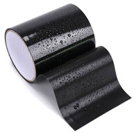 Membrane caoutchoutée résistante à l'eau, faible bruit, haute résistance à la liaison, adhésif PVC double face à base de solvant, taille personnalisable, auto-adhésif