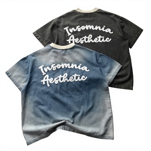 Camiseta Unisex de Verano de Alta Calidad, 100% Algodón, Tejido Grueso, Transpirable, Sin Arrugas, Estilo Urbano, Personalizable Hecho a mano - Product Image 5