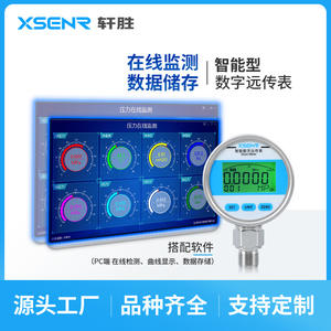 Manomètre numérique XSENR YBS80A 4-20mA RS485, compteur intelligent avec affichage et transmission à distance - Product Image 2