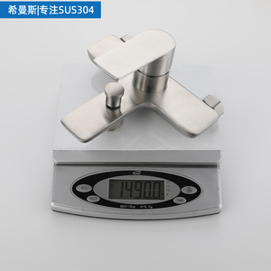 XimanSi Stainless Steel Shower Head Set 304 Rain <b>Spray</b> Portable Bathtub Faucet With Ceramic Valve Core - Product Image 3