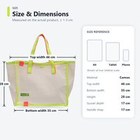 Sac fourre-tout en toile écologique pour femme, patchwork multicolore, sac à bandoulière, sac de shopping décontracté pour tous les jours
